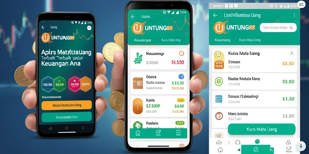 Tampilan antarmuka intuitif UNTUNG88 yang memudahkan pengguna memahami kurs mata uang.